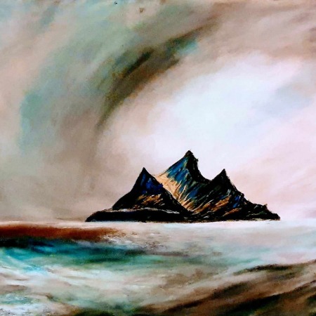 skellig Michael 5 pastel